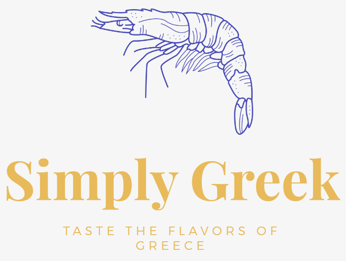 Simply Greek logo scroll