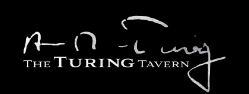 The Turing Tavern logo top