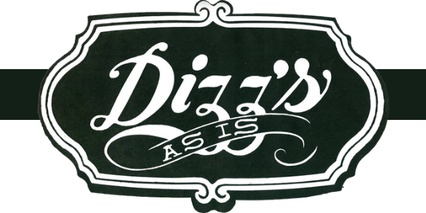 Dizz's As Is logo top - Homepage