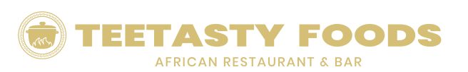 Teetasty Foods logo scroll