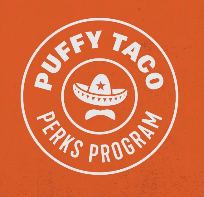 Puffy Taco Perks Program Flyer