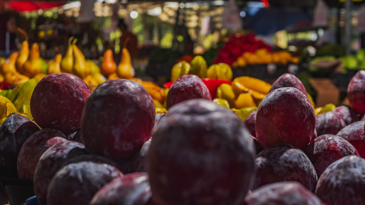 Fruit on the counter