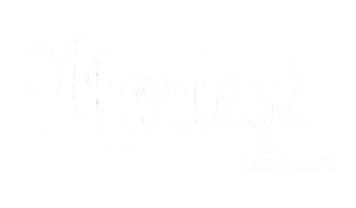 Morley's Backyard logo scroll