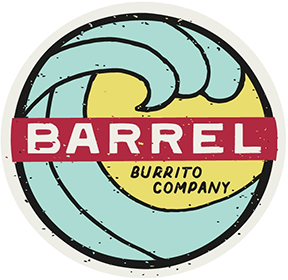 Barrel Burrito Co. logo scroll
