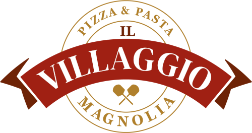 Pizza Il Villaggio Magnolia logo scroll