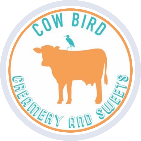 Cow Bird Creamery logo top