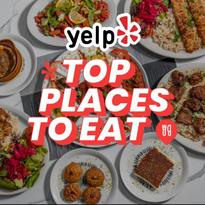 Yelp Top Places badge
