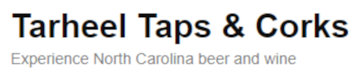 Tarheel Taps & Corks logo