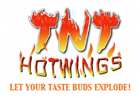 TnT Hot Wings logo top