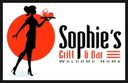 Sophie's Grill and Bar logo scroll
