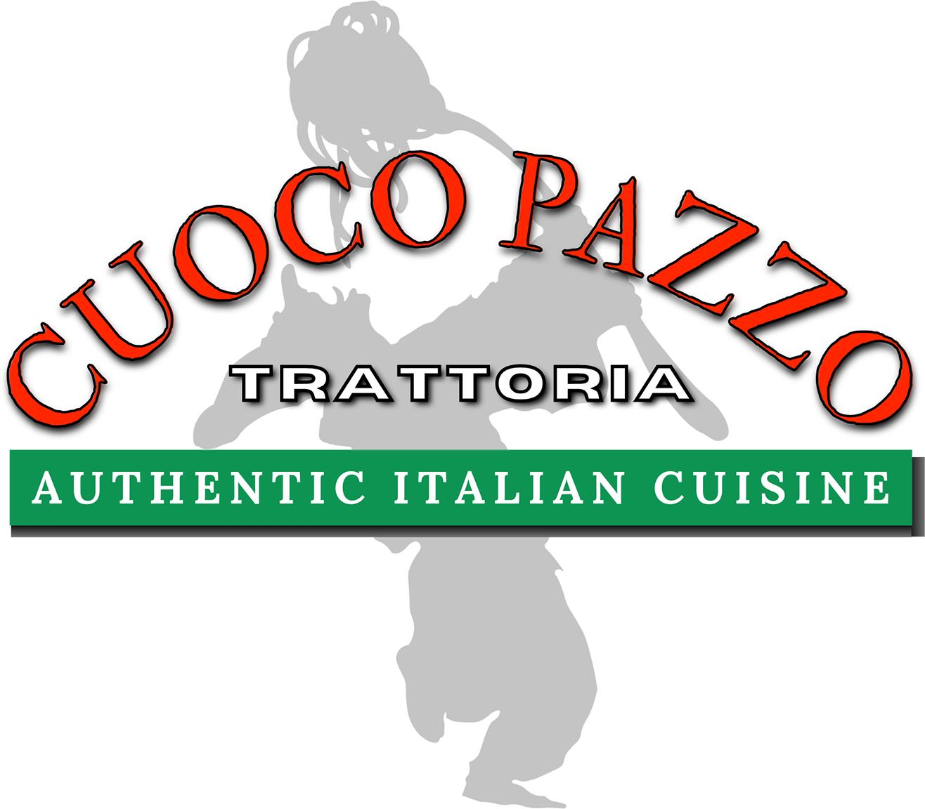 Cuoco Pazzo Trattoria logo top - Homepage