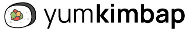 yumkimbap logo scroll