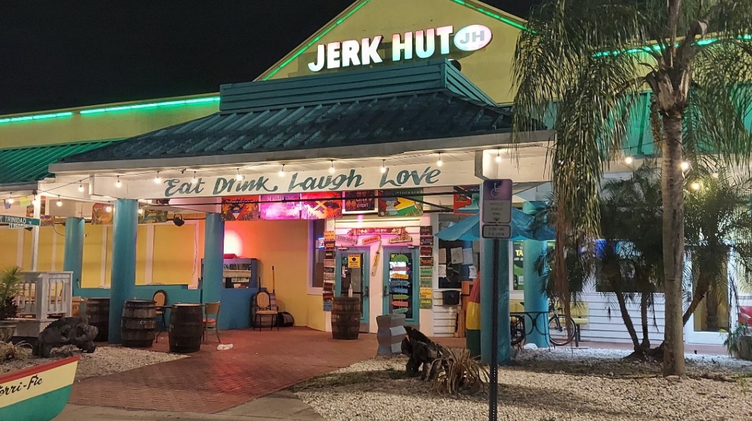 Jerk Hut Island Grille & Beach Club location