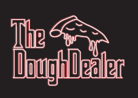 The Dough Dealer Pizzeria logo top