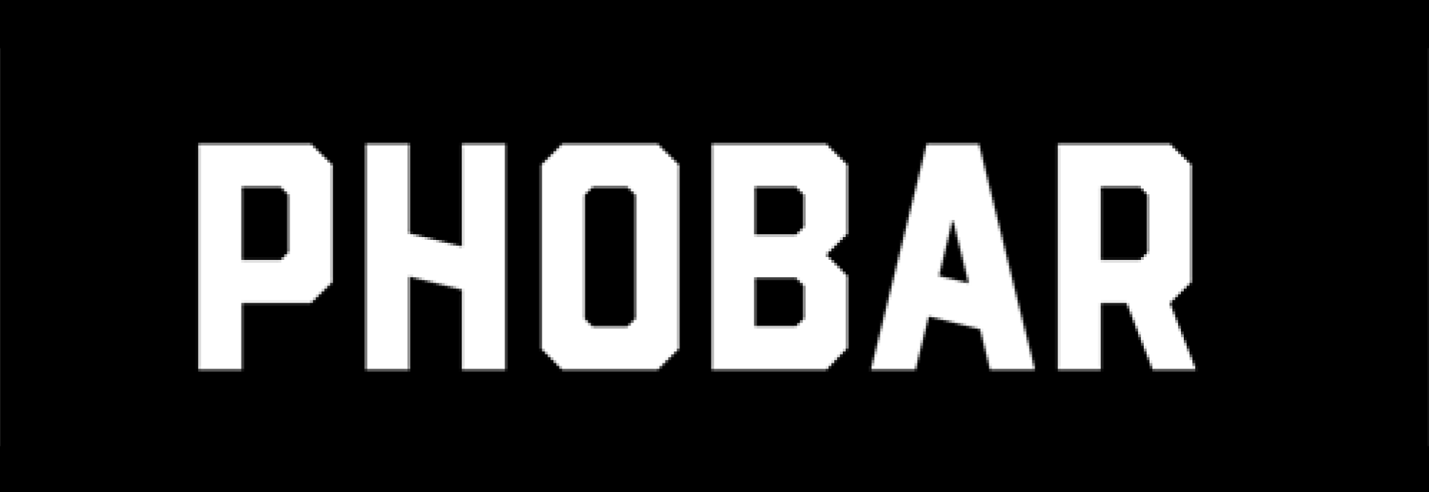 PhoBar logo top - Homepage