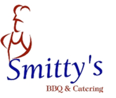 Smitty's BBQ & Catering logo scroll