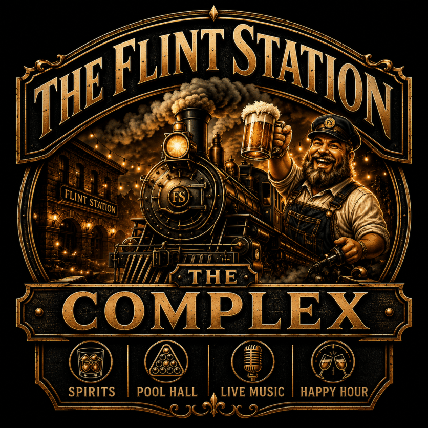 The Flint Station logo top - Homepage