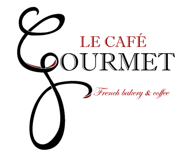 Le Café Gourmet logo scroll