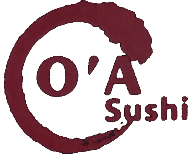 O’A Sushi logo top - Homepage