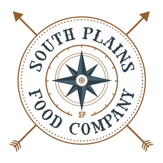 South Plains Food Company logo scroll - Homepage