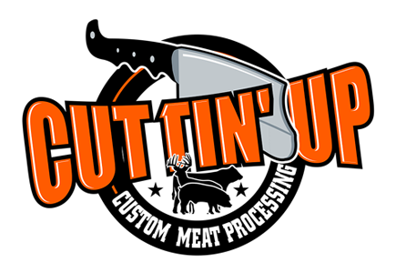 Cuttin' Up Meat - Custom Meat Processor logo top