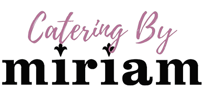 Catering by Miriam logo scroll