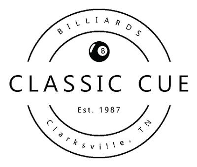 Classic Cue logo top - Homepage