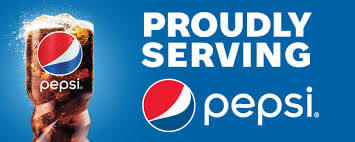 Proudly serving Pepsi