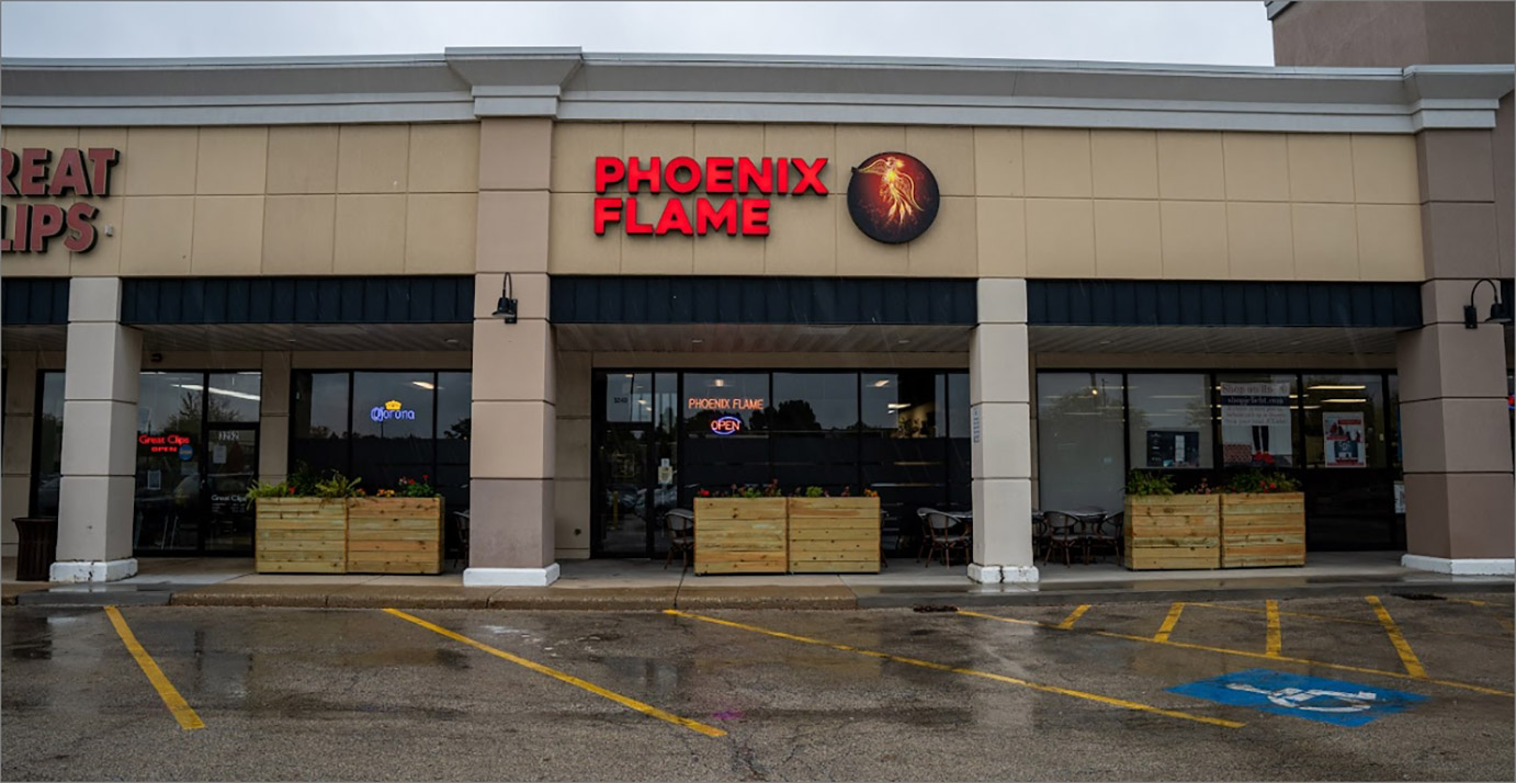 Phoenix Flame storefront