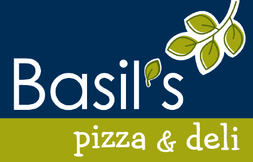 Basil's Pizza logo top - Homepage