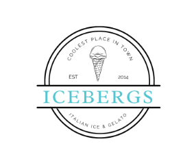 Icebergs Italian Ice and Gelato logo top