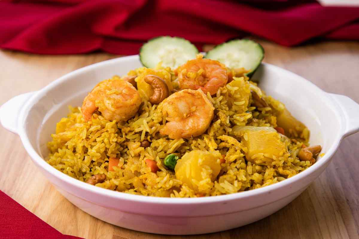 Shrimp and Pineapple Fried Rice