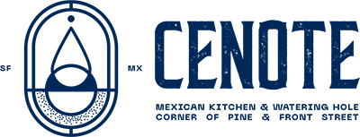 Cenote logo scroll - Homepage