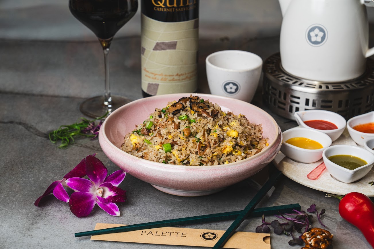 Black Truffle Crispy Duck Fried Rice