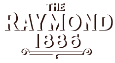 The Raymond 1886 logo top