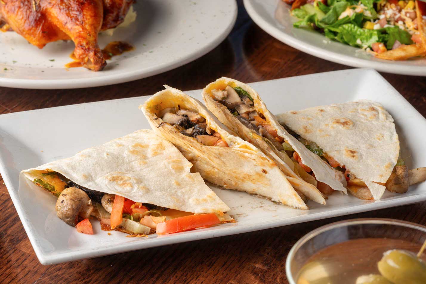 Wild Mushroom Quesadilla