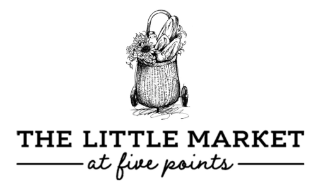 The Little Market at Five Points logo scroll