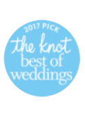 the knot best of weddings 2017 pick badge