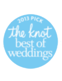 the knot best of weddings 2013 pick badge