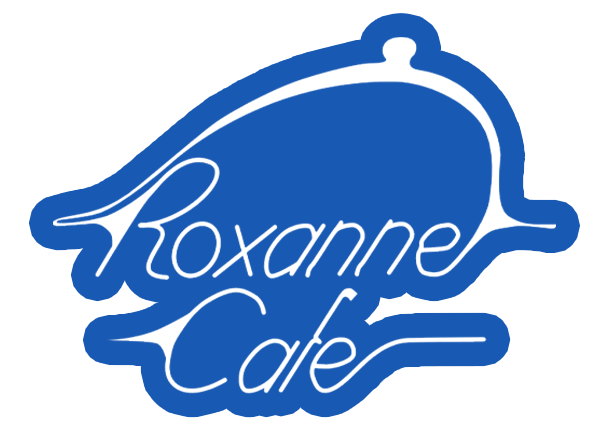 Roxanne Cafe logo scroll - Homepage