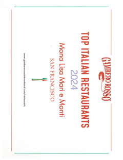 Top Italian Restaurants Award 2024