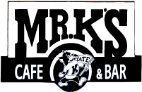 Mr K's Cafe and Bar logo scroll - Homepage