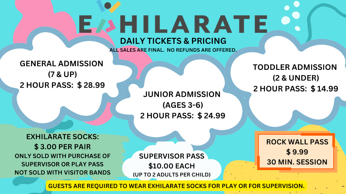 daily tickets & pricing flyer