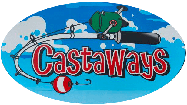 Castaway's River Tiki Bar logo top