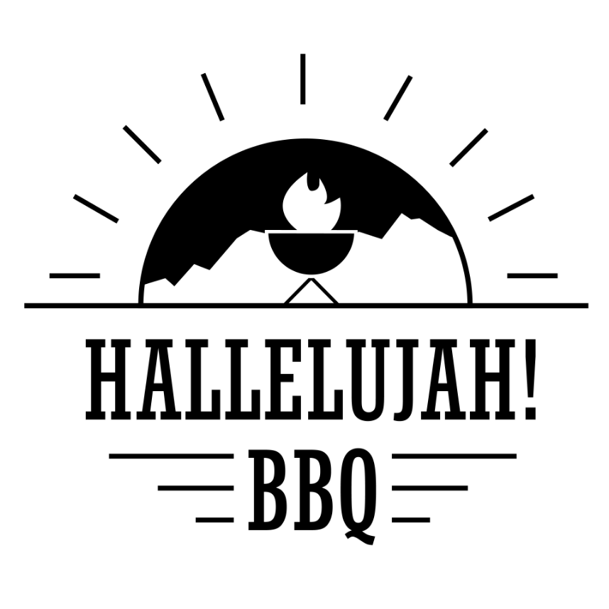 Hallelujah! BBQ logo top - Homepage