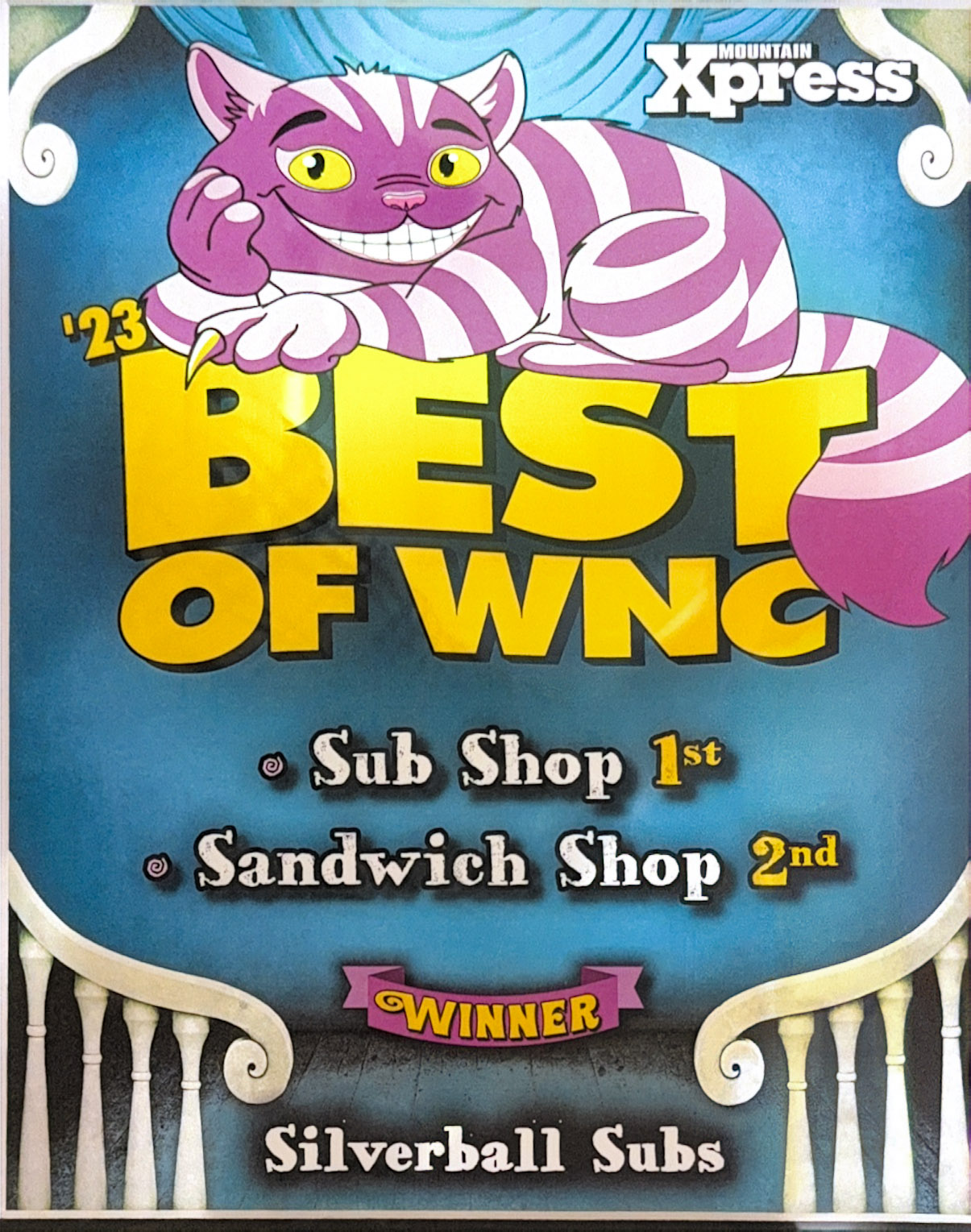 Best Of WNC 2023 - First place for Sub Shop, Second Place for Sandwich Shop