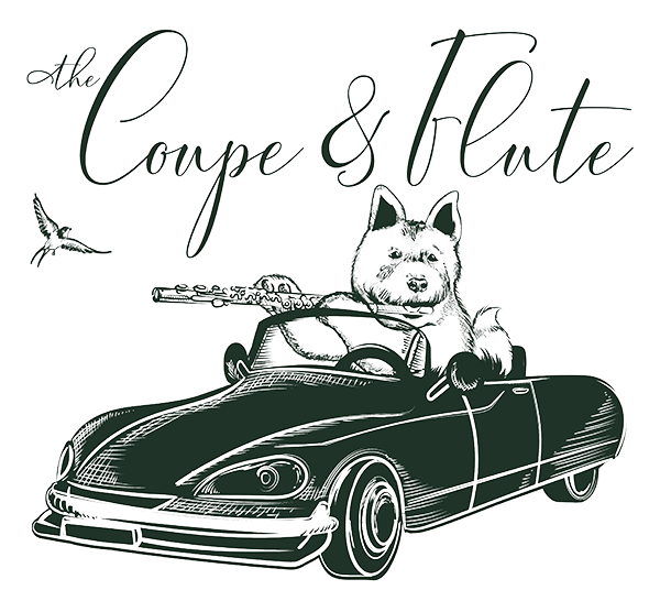 The Coupe & Flute logo top - Homepage