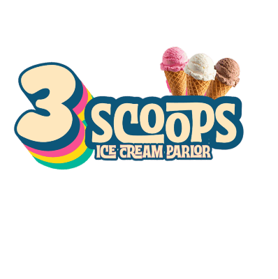 3 Scoops Logo