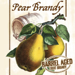 Pear brandy poster 2