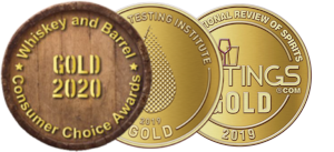 Medals won for Straight Rye whiskey